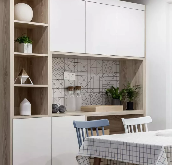 烟台家装 定制餐边柜