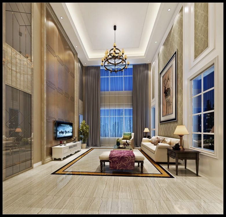 伴山一号紫林园 现代美式风格