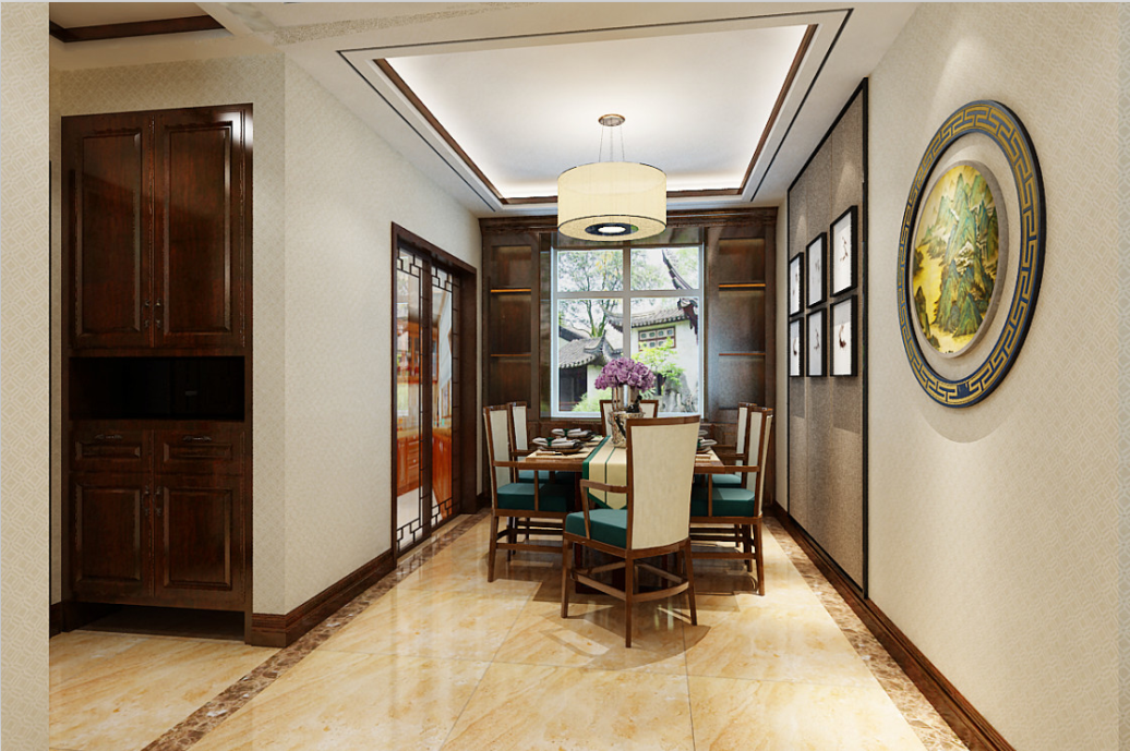 烟台装修公司——桦林彩云城中式风格案例分享