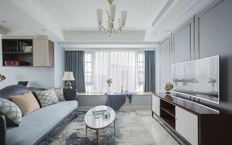 烟台装饰设计  雾蓝