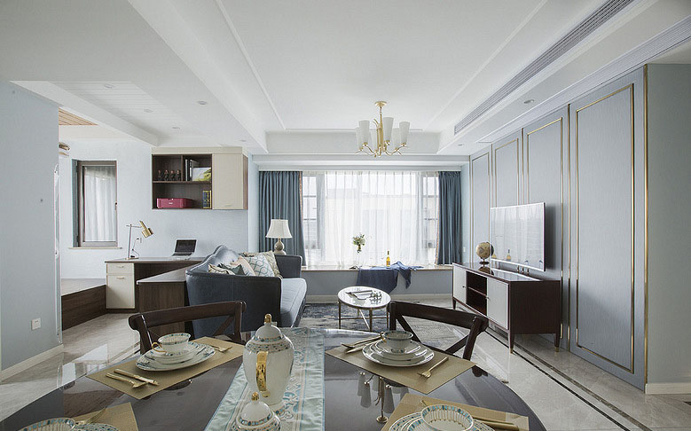 烟台装饰设计  雾蓝