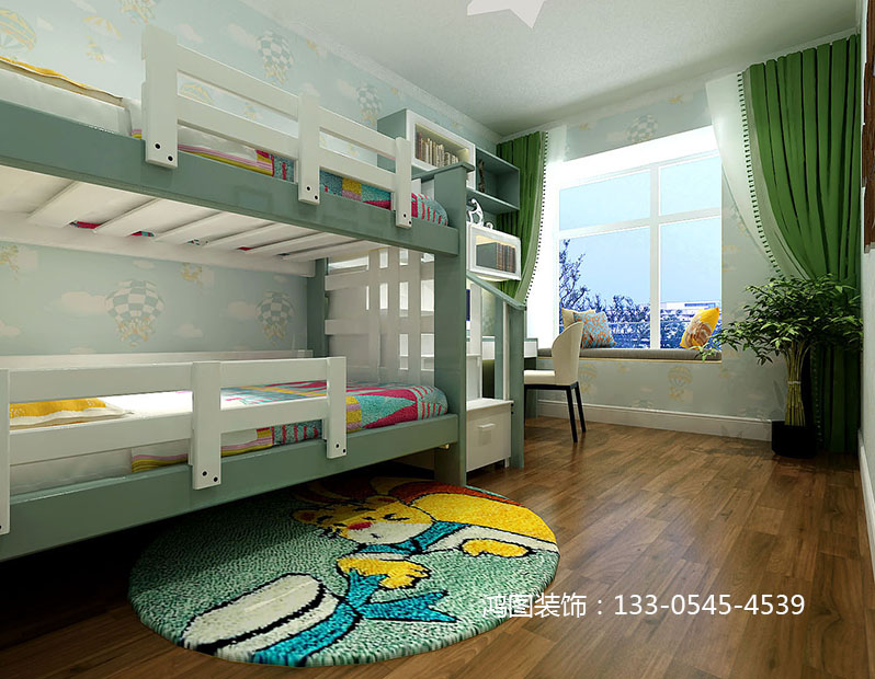 烟台万达华府现代中式——226平米大宅设计案例