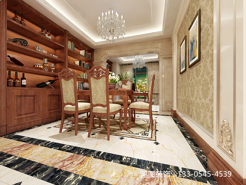 中南 山海湾欧式风格别墅案例