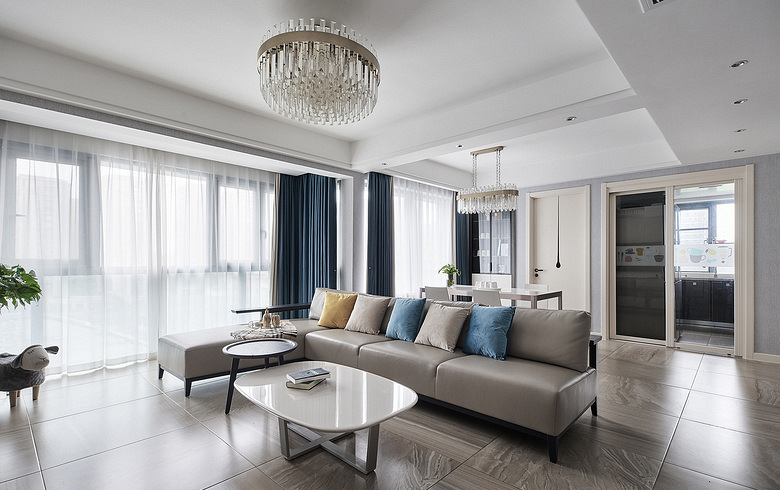 鸿图装饰 烟台装修公司  轻奢风格