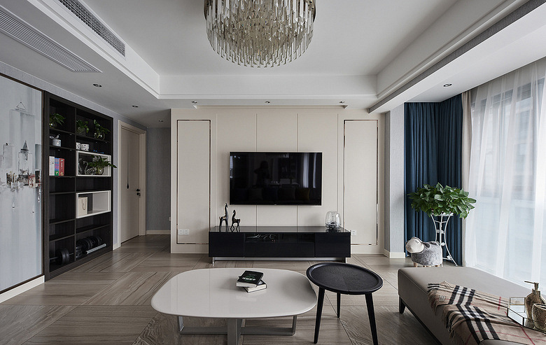 鸿图装饰 烟台装修公司  轻奢风格