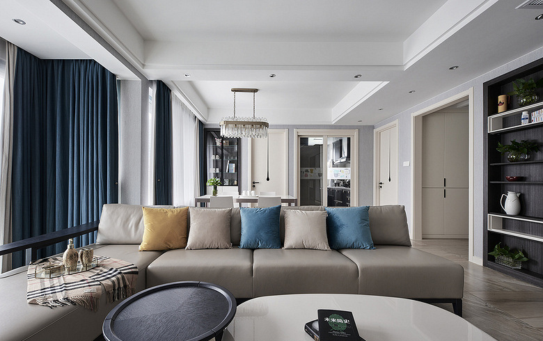 鸿图装饰 烟台装修公司  轻奢风格