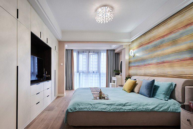 鸿图装饰 烟台装修公司  轻奢风格