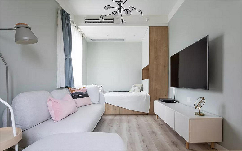 精致温馨烟台小户型装修案例