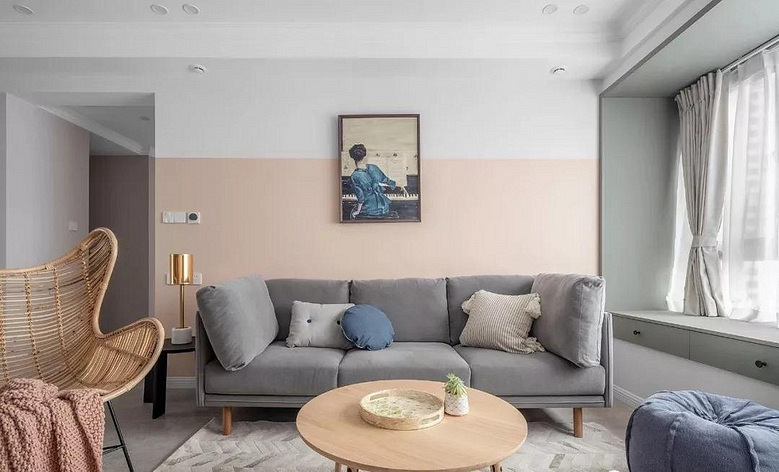 莫兰迪色系  烟台室内装修   